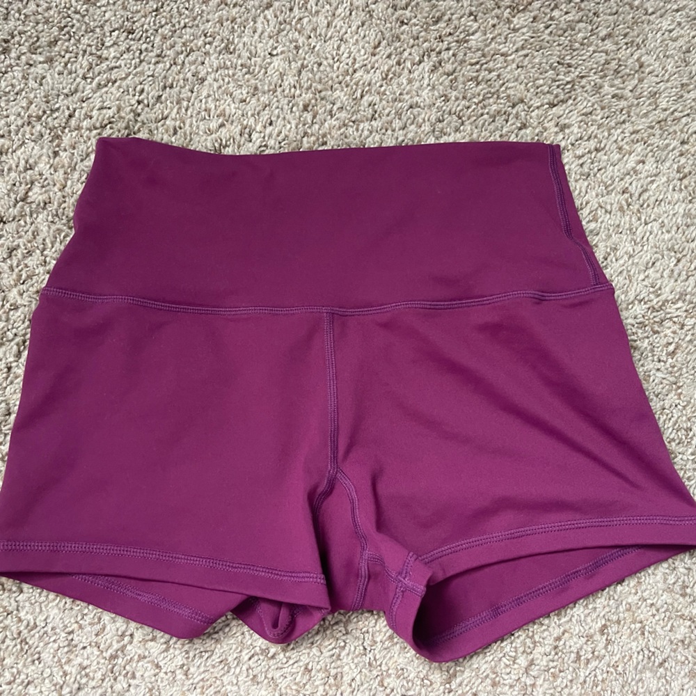 Savage Barbell Plum Athletic Shorts